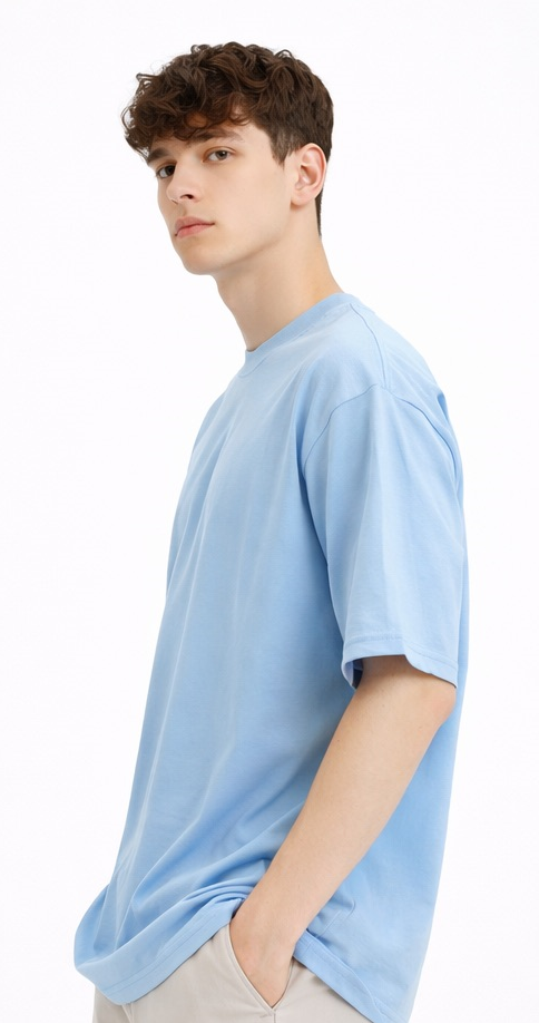 Baby Blue tee