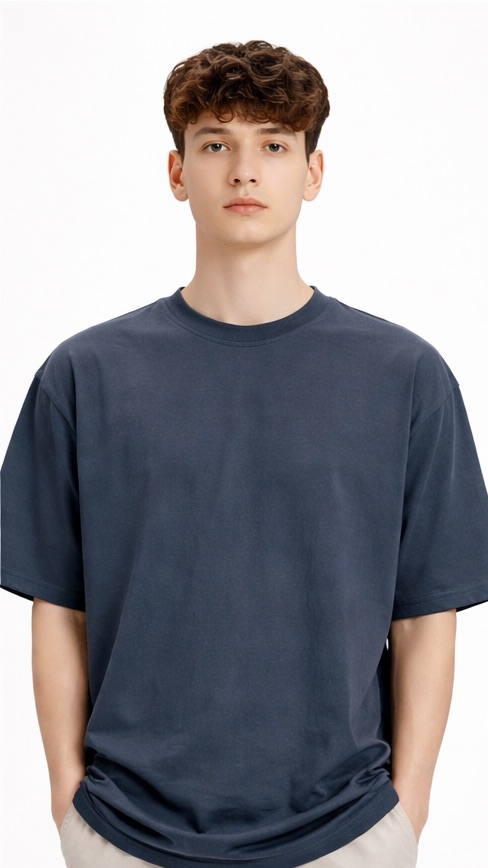 Steel oversized tee