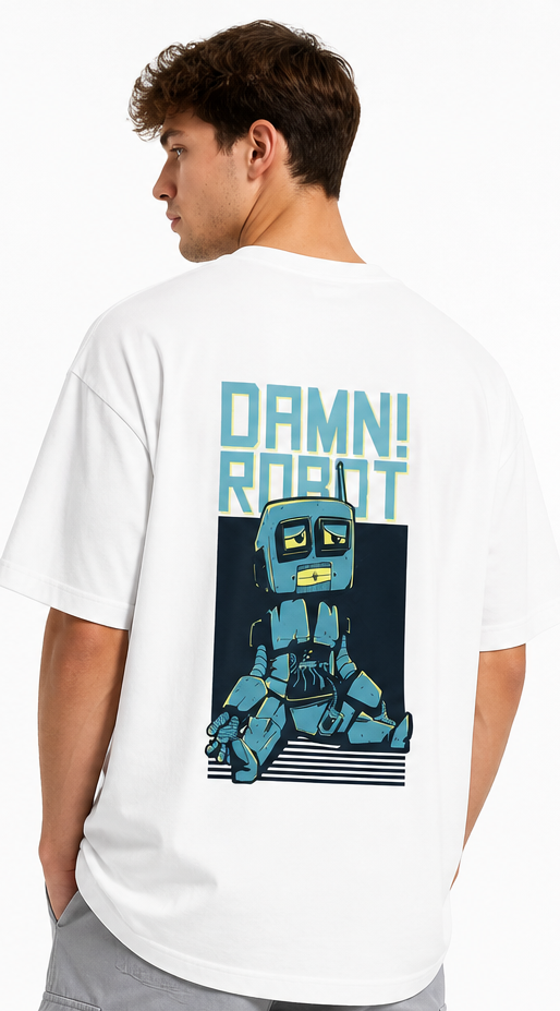 Damn Robot Oversize Tee