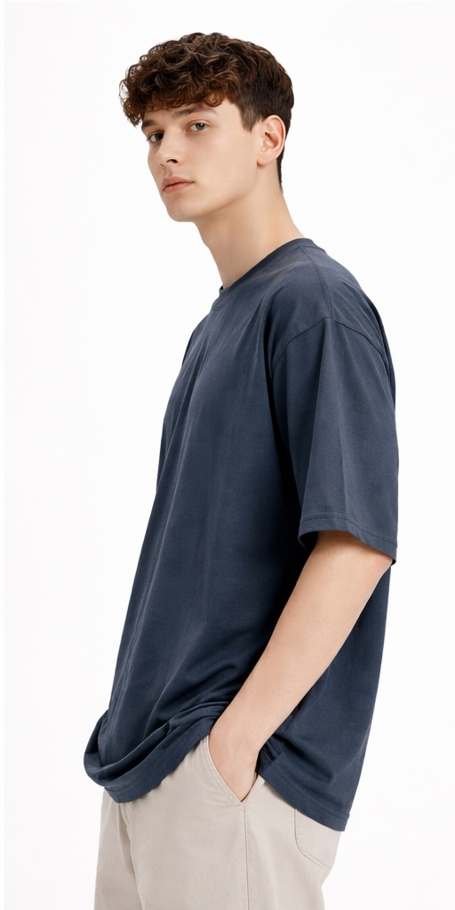 Steel oversized tee